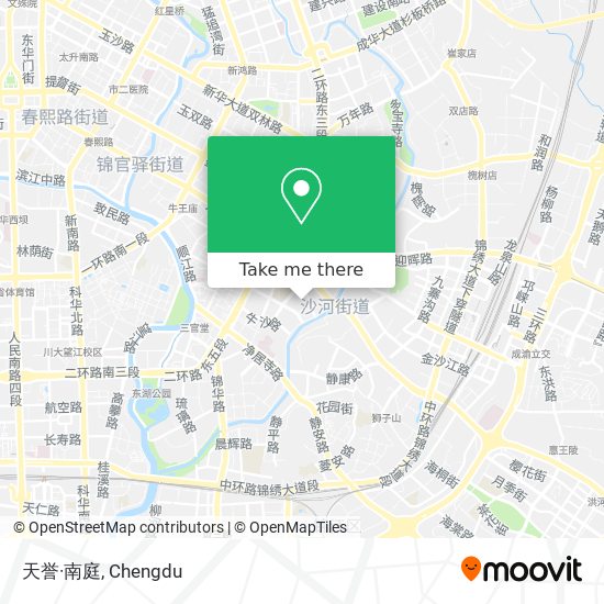 天誉·南庭 map
