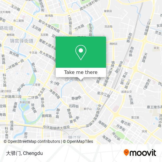 大驿门 map