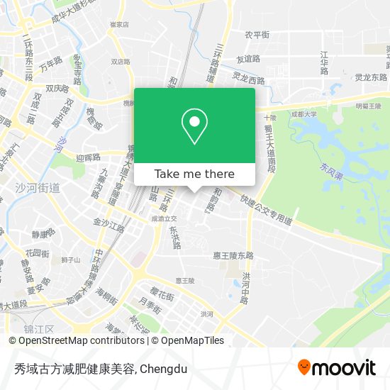 秀域古方减肥健康美容 map