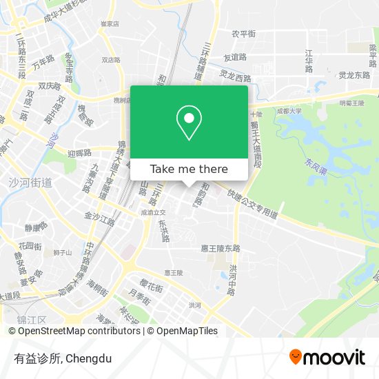 有益诊所 map