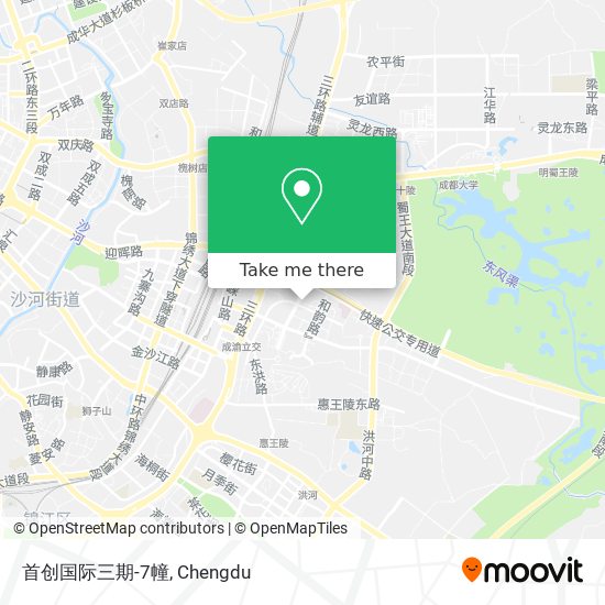 首创国际三期-7幢 map