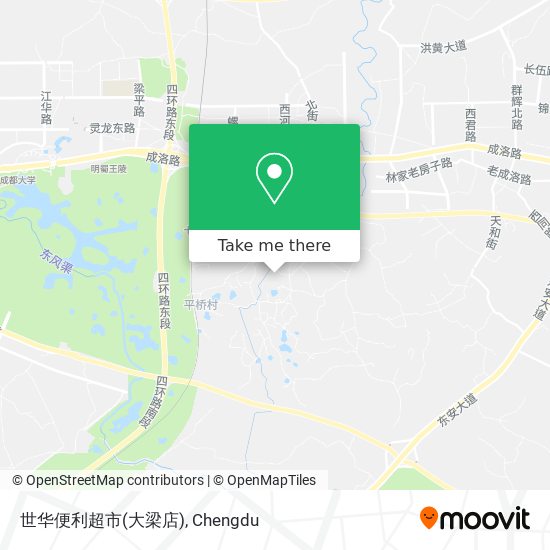 世华便利超市(大梁店) map