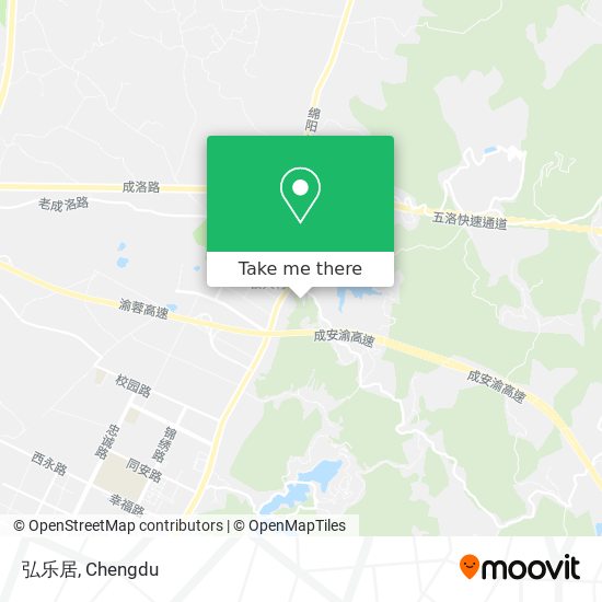 弘乐居 map