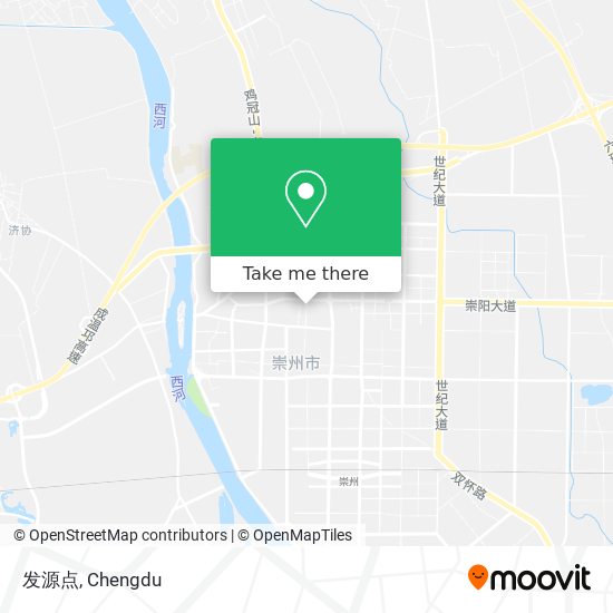 发源点 map