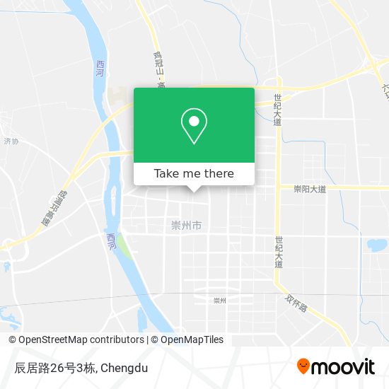 辰居路26号3栋 map