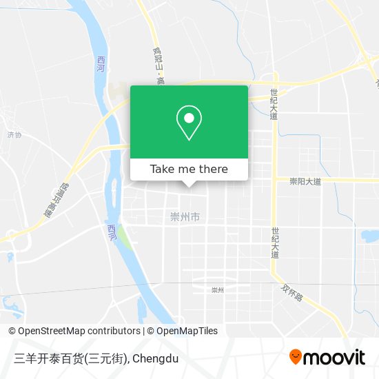 三羊开泰百货(三元街) map