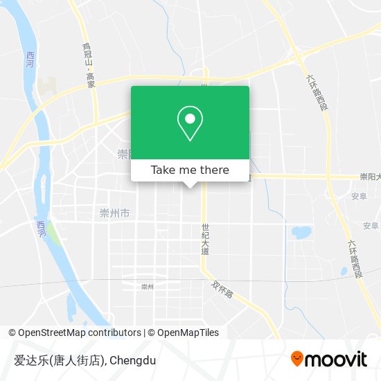 爱达乐(唐人街店) map