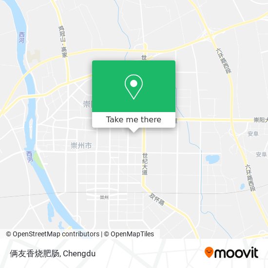 俩友香烧肥肠 map
