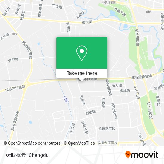 绿映枫景 map