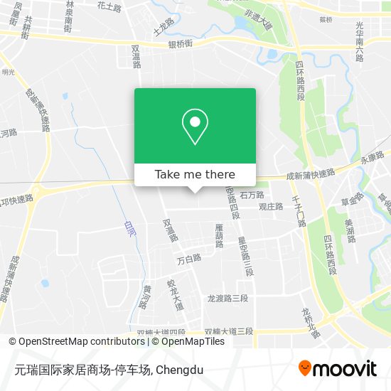 元瑞国际家居商场-停车场 map