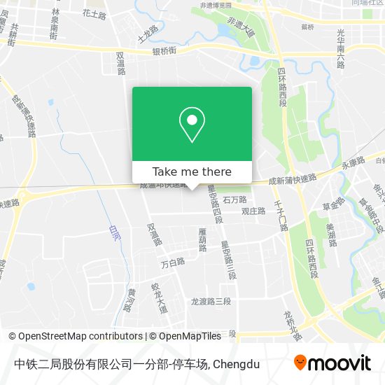 中铁二局股份有限公司一分部-停车场 map