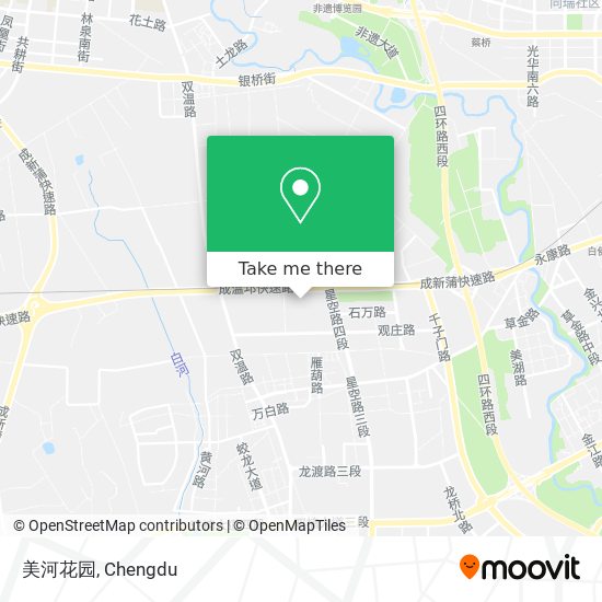 美河花园 map