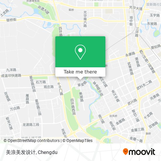 美浪美发设计 map