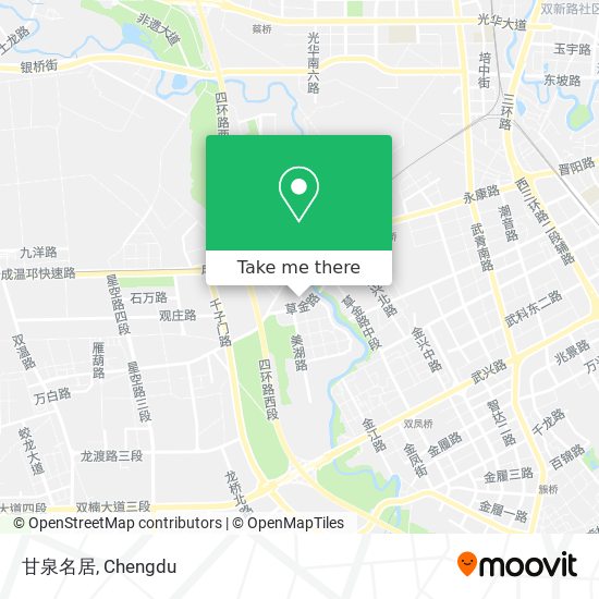 甘泉名居 map