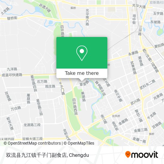 双流县九江镇千子门副食店 map