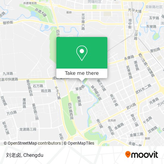 刘老卤 map