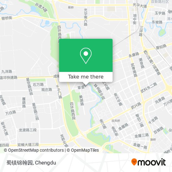 蜀镇锦翰园 map
