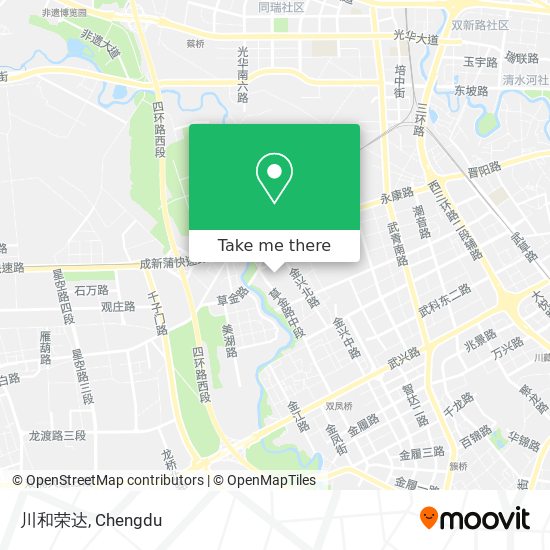 川和荣达 map