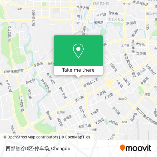 西部智谷D区-停车场 map