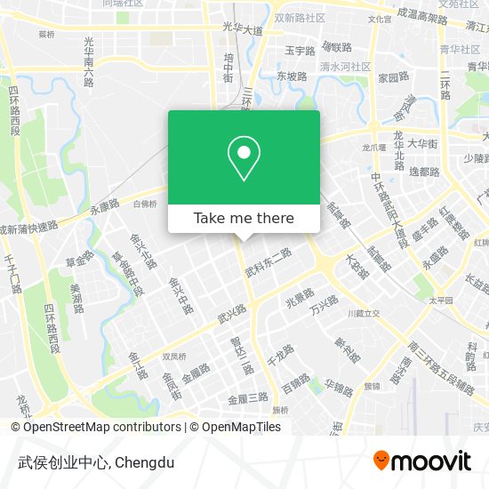 武侯创业中心 map