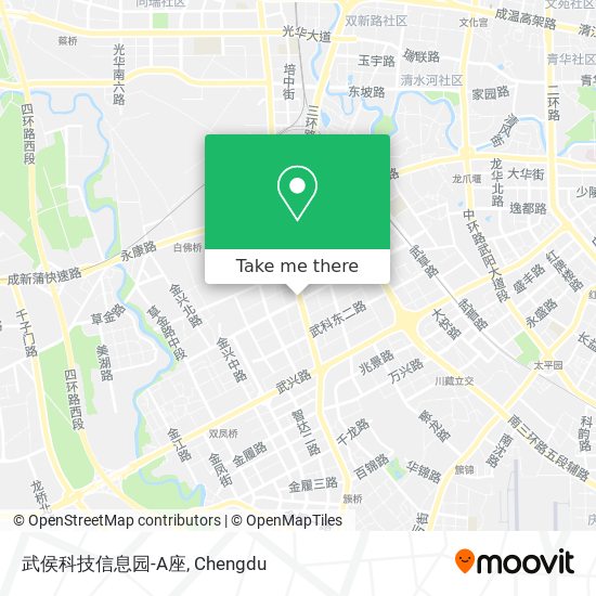 武侯科技信息园-A座 map