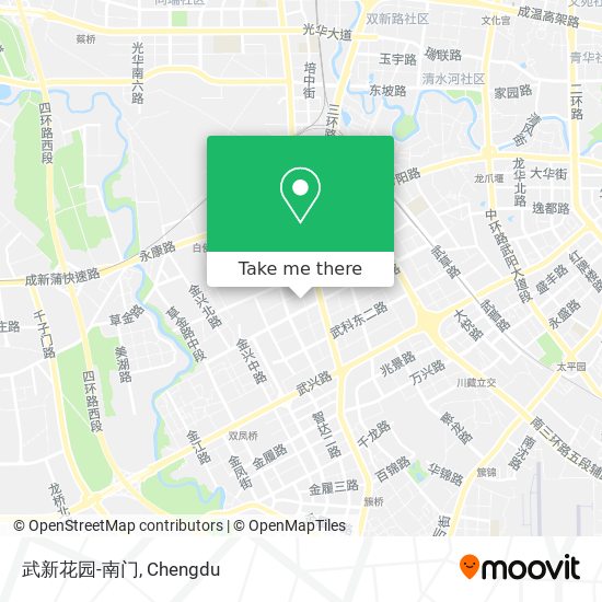 武新花园-南门 map
