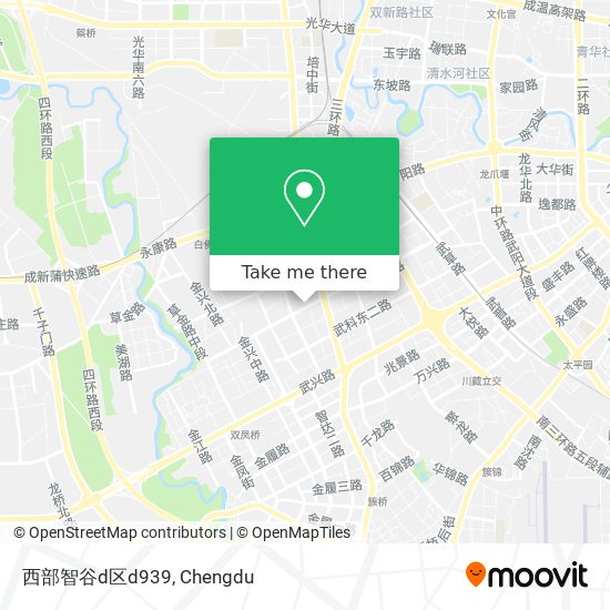 西部智谷d区d939 map