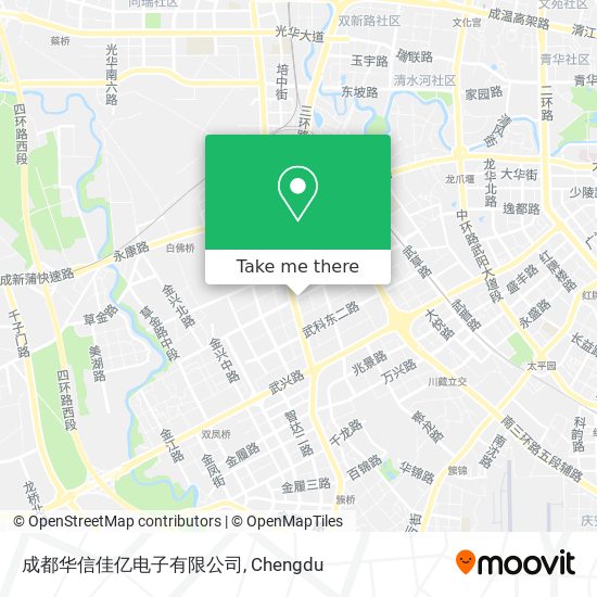 成都华信佳亿电子有限公司 map