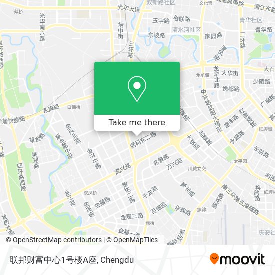 联邦财富中心1号楼A座 map