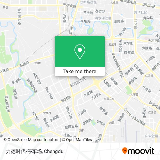 力德时代-停车场 map