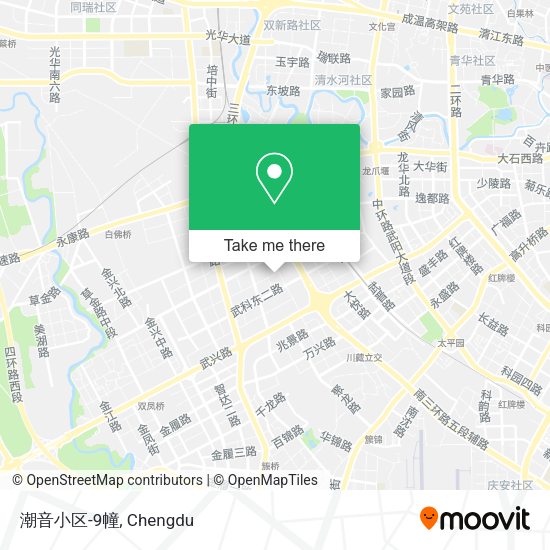 潮音小区-9幢 map