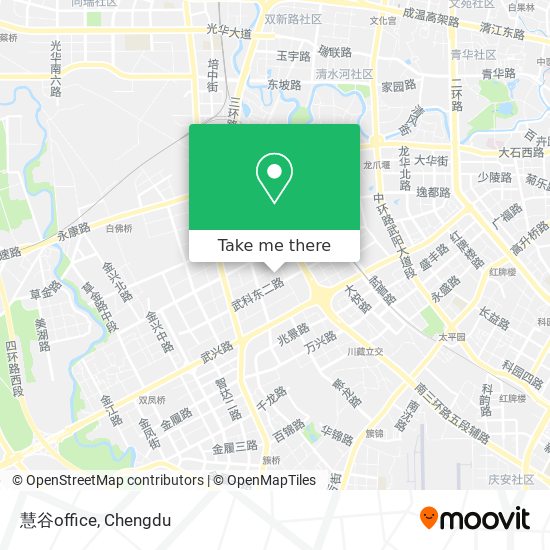 慧谷office map