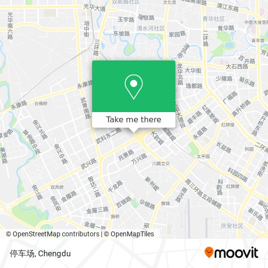 停车场 map