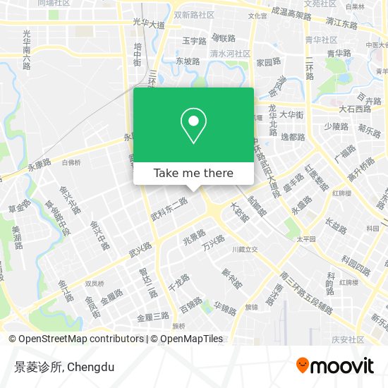 景菱诊所 map