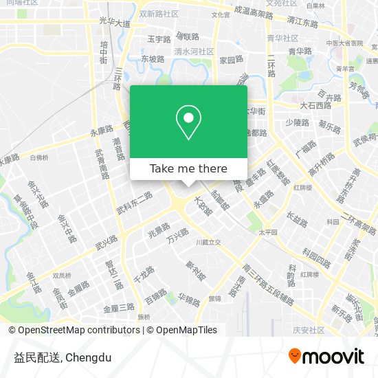 益民配送 map
