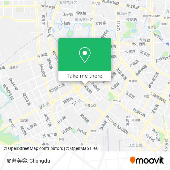 皮鞋美容 map