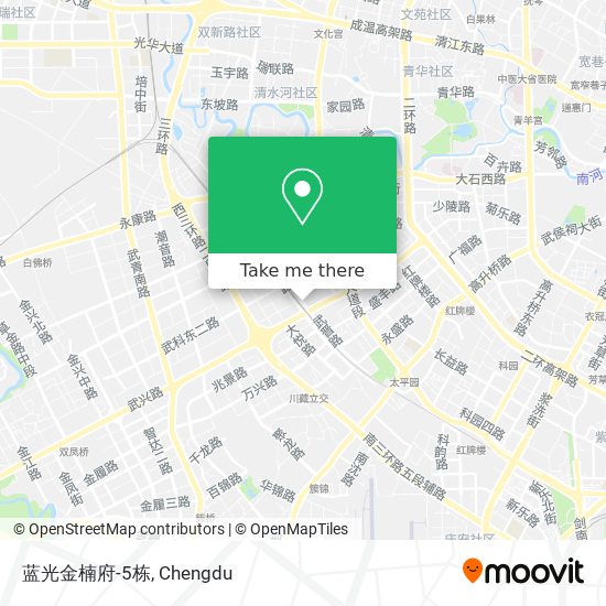 蓝光金楠府-5栋 map