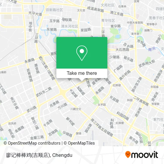 廖记棒棒鸡(吉顺店) map