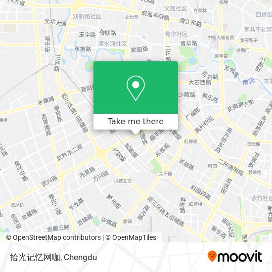 拾光记忆网咖 map