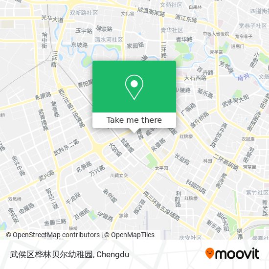 武侯区桦林贝尔幼稚园 map