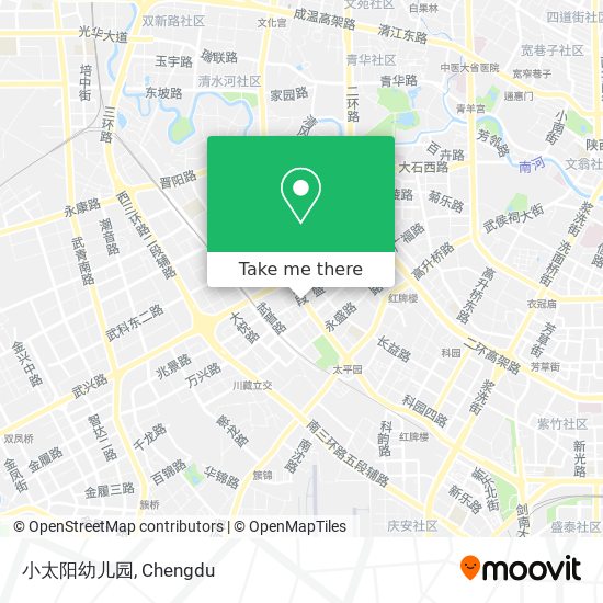 小太阳幼儿园 map