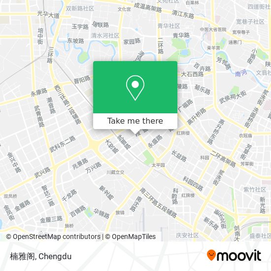 楠雅阁 map
