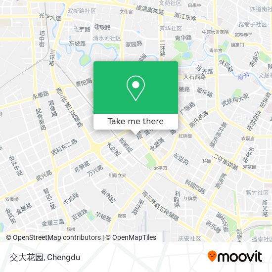 交大花园 map