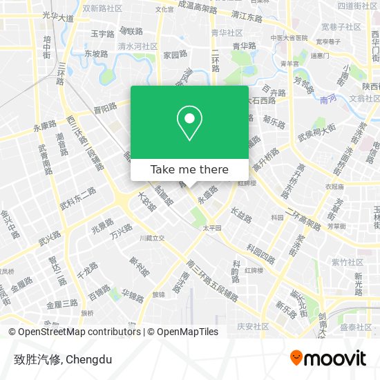 致胜汽修 map