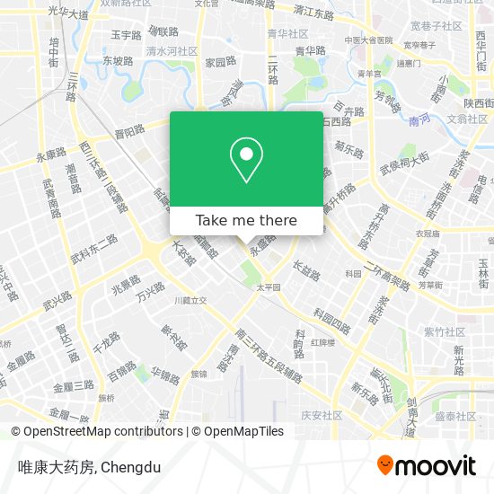唯康大药房 map