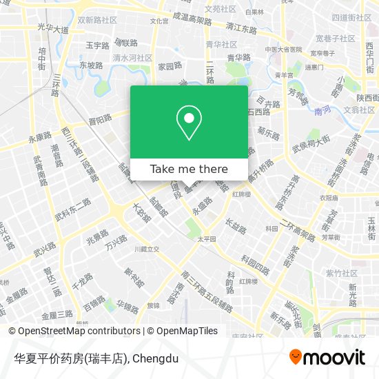 华夏平价药房(瑞丰店) map