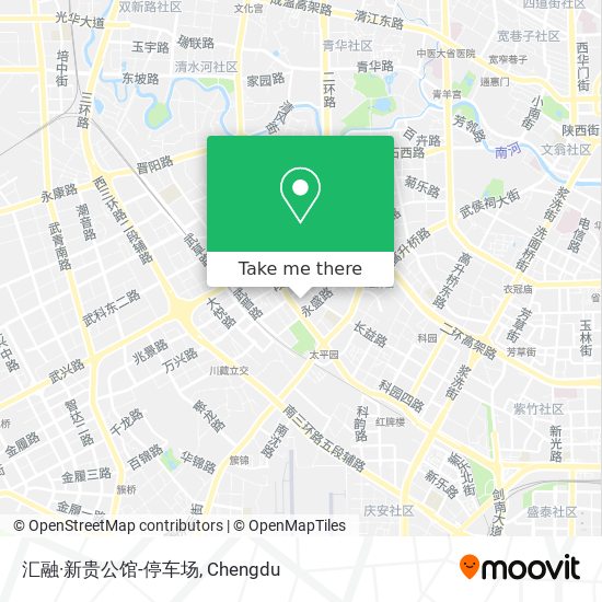 汇融·新贵公馆-停车场 map