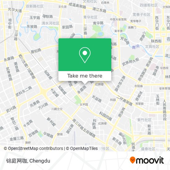 锦庭网咖 map