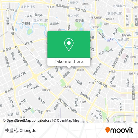 戎盛苑 map