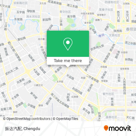 振达汽配 map